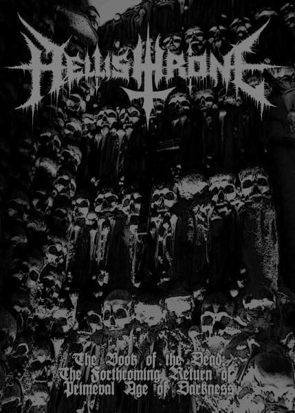 Hellishthrone – The Book Of The Dead: The Forthcoming Return + Adesivo